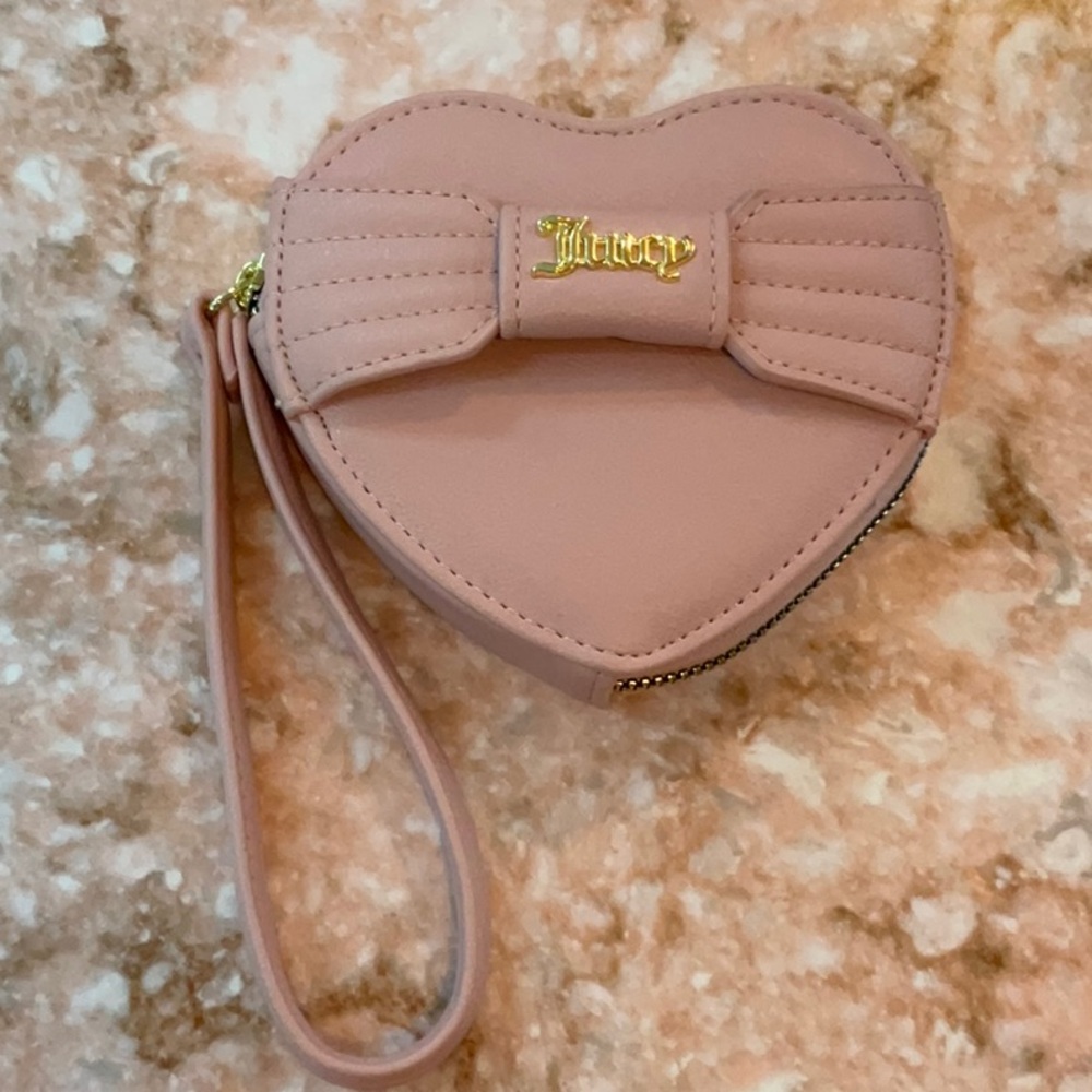Juicy Couture Mauve Heart Mini Bag